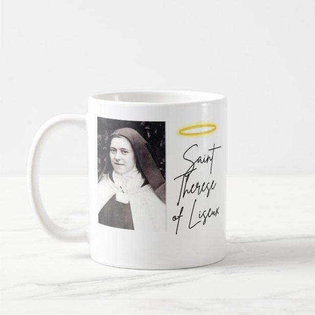 Taza De Café Santa Teresa de Lisieux (Izquierda)
