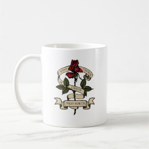 Taza De Café Santa Teresa de Lisieux, rezar por nosotros