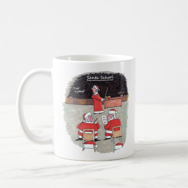 Taza De Café Santa Test paro mano derecha (Izquierda)