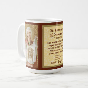 Taza De Café Santa Verónica de Jerusalén (JM 60; estilo 2)