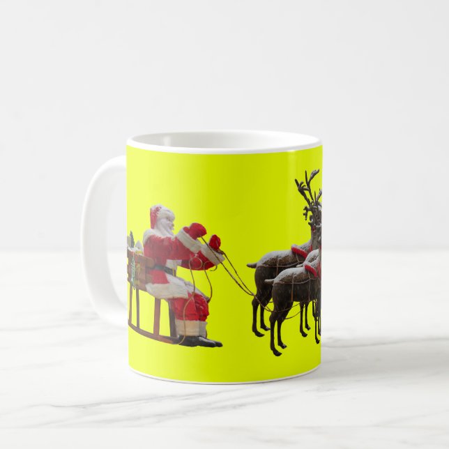 Taza De Café Santa y Deers Coffee Mag (Anverso izquierdo)