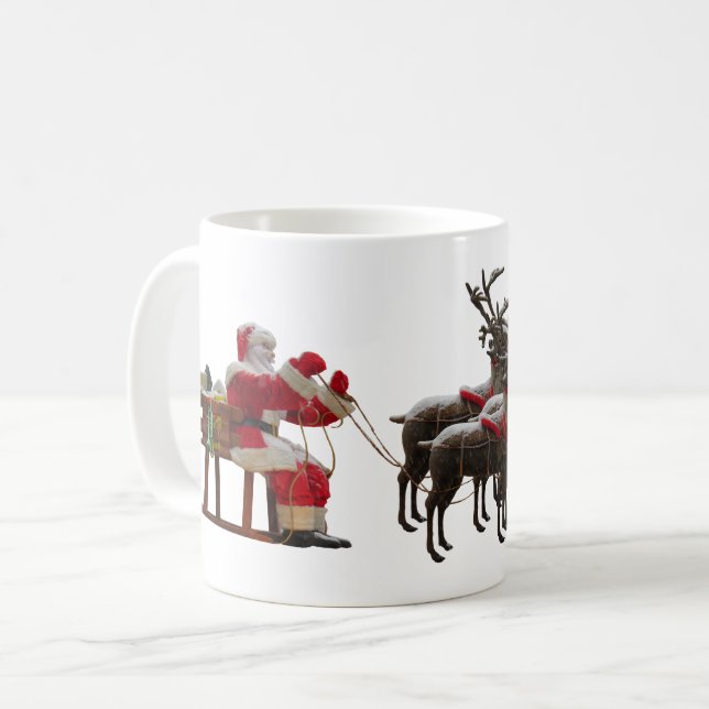 Taza De Café Santa y Deers Coffee Mag (Anverso izquierdo)