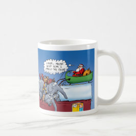 Taza De Café Santa y su berenjena de elefantes