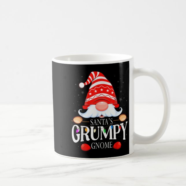 Taza De Café Santa's Mpy Gnome Matching Christmas Pajama  (Derecha)