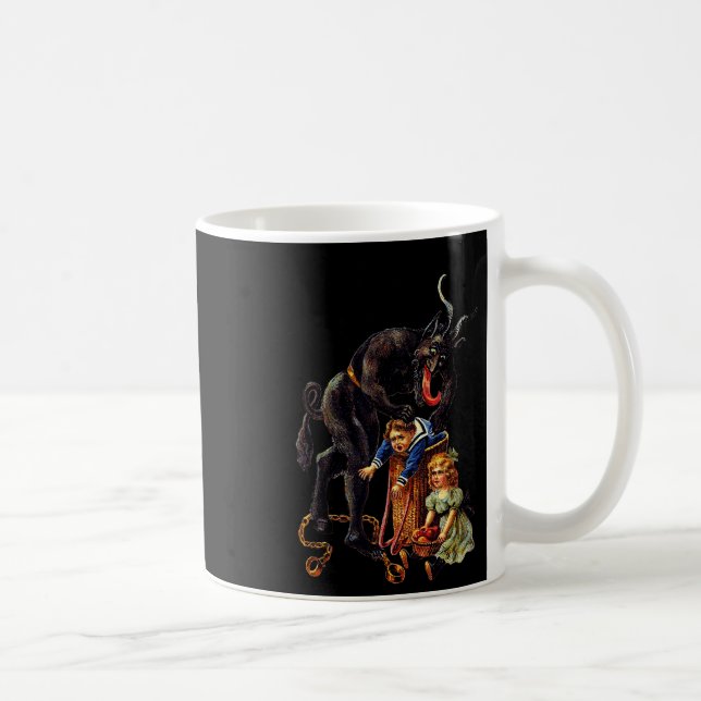 Taza De Café Santi Claus Tees Greetings From Ss Vom Krampus  (Derecha)