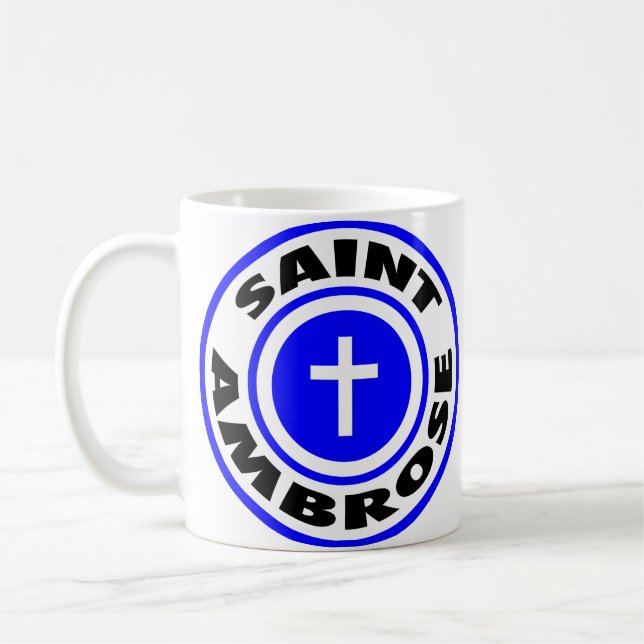 Taza De Café Santo Ambrose (Izquierda)