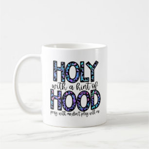 Taza De Café Santo con un toque de capucha