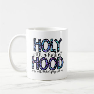 Taza De Café Santo con un toque de capucha