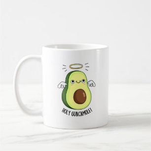 Taza De Café Santo Guacamole Funny Goody Aguacado Pun