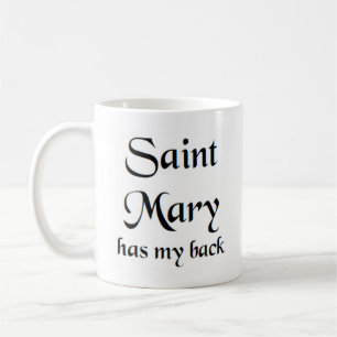 Taza De Café santo mary