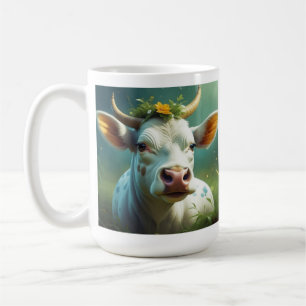 Taza De Café Santo Vaca, Necesito Un Café Gracioso