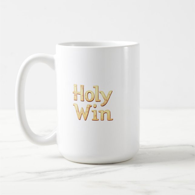 Taza De Café Santo Win Mug (Izquierda)