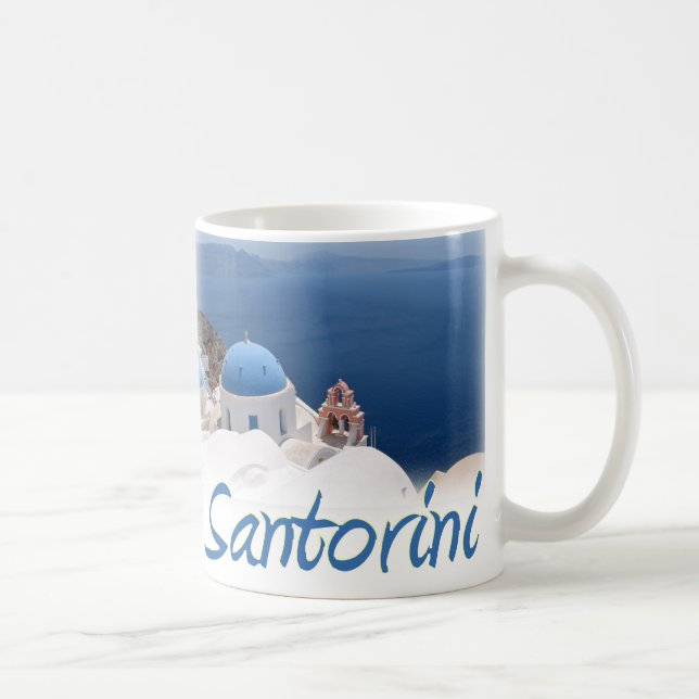 Taza De Café Santorini (Derecha)