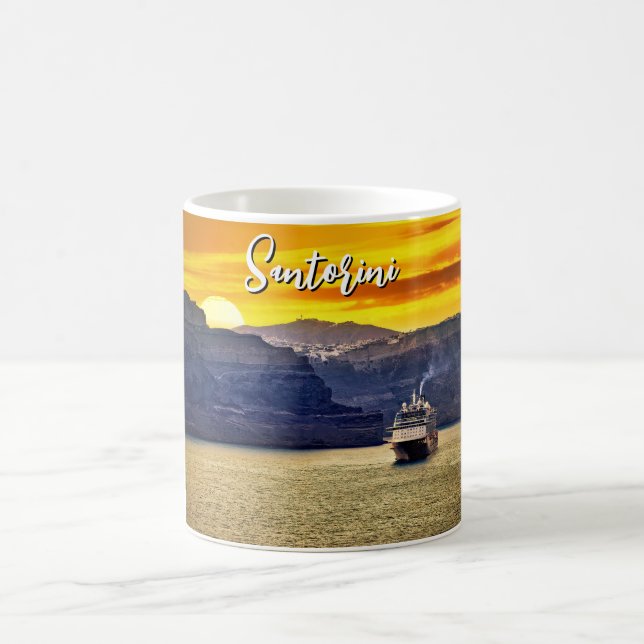 Taza De Café Santorini (Centro)