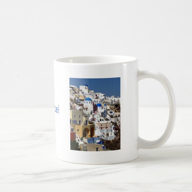 Taza De Café Santorini, Grecia (Derecha)