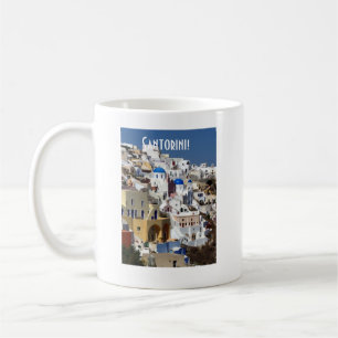 Taza De Café Santorini, Grecia