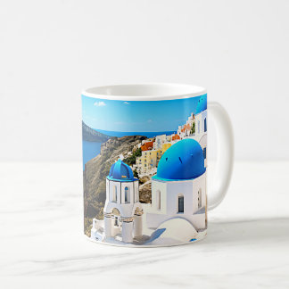 Taza De Café Santorini Grecia