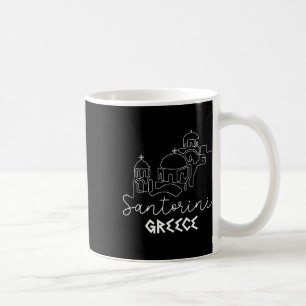 Taza De Café Santorini Grecia Viaja en verano