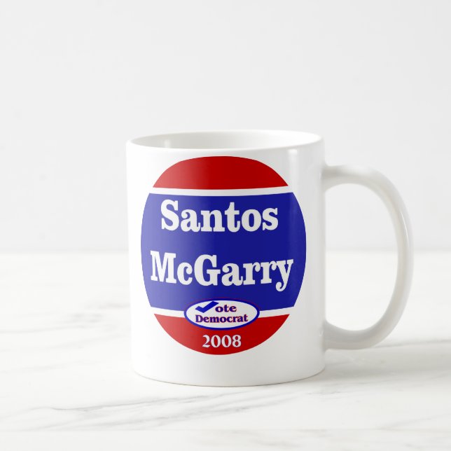 Taza De Café Santos McGarry en 2008 (Derecha)