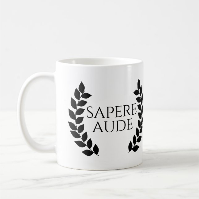 Taza De Café Sapere Aude (Izquierda)