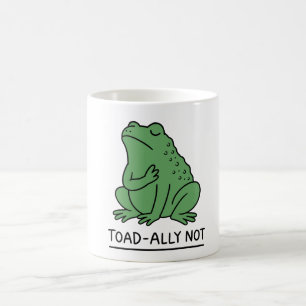 Taza De Café Sapo Divertido, Aliado No Rana
