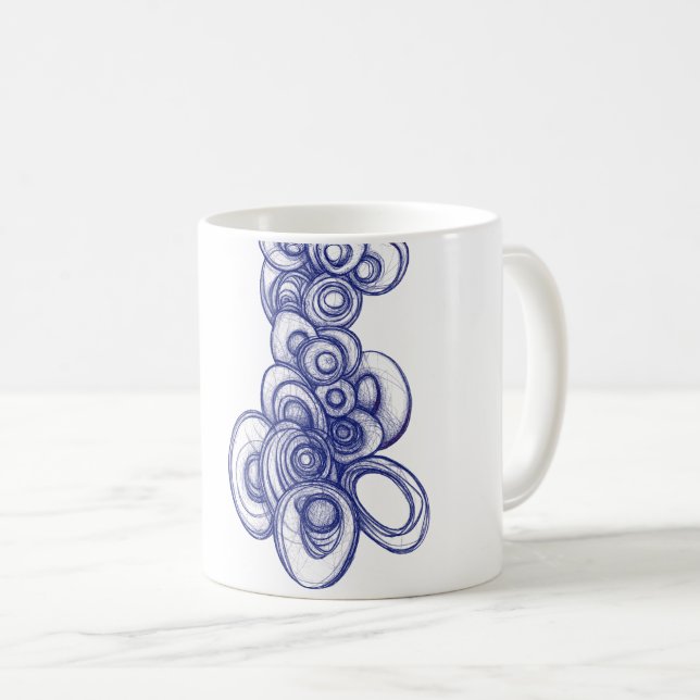 Taza De Café Sapphire Abyss (Anverso derecho)