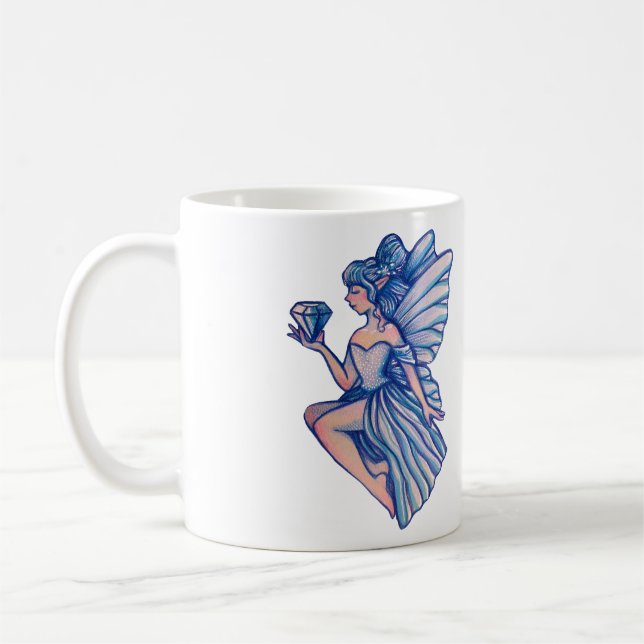 Taza De Café Sapphire Fairy (Izquierda)