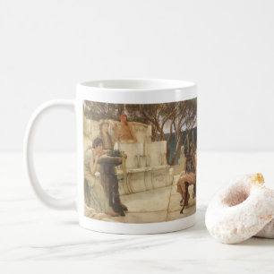 Taza De Café Sappho y Alcaeus por Sir Lawrence Alma Tadema