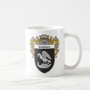 Taza De Café Saque de quicio el escudo de armas (cubierto)