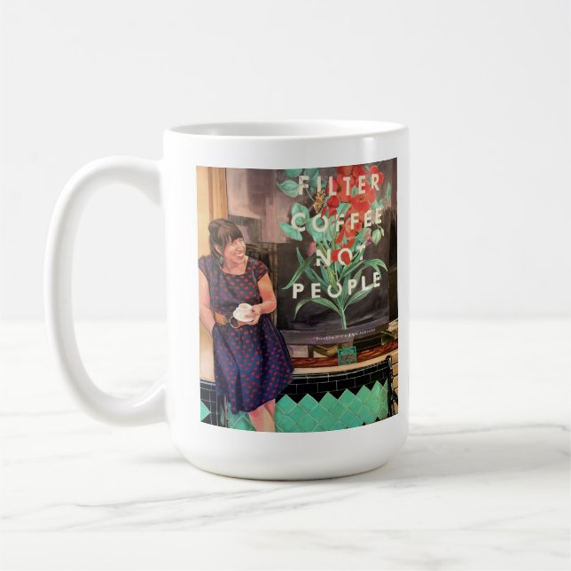 Taza De Café Sara, Zocalo Coffeehouse, Café Filtro No Personas (Izquierda)