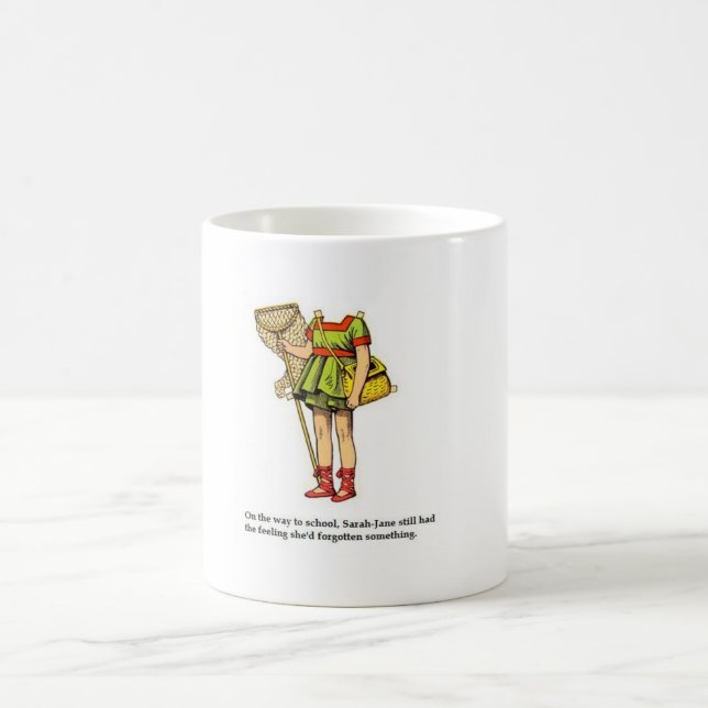 Taza De Café Sarah-jane olvida su cabeza (Centro)