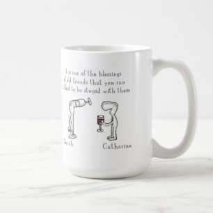 Taza De Café Sarah y Catherine