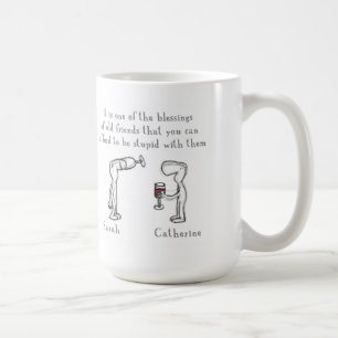 Taza De Café Sarah y Catherine