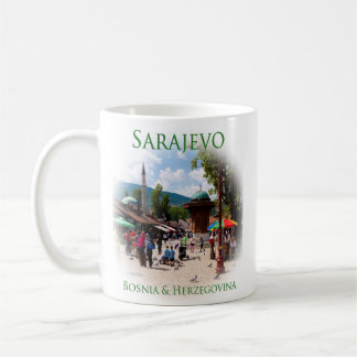 Taza De Café Sarajevo: Plaza de pichón en el viejo Bazar