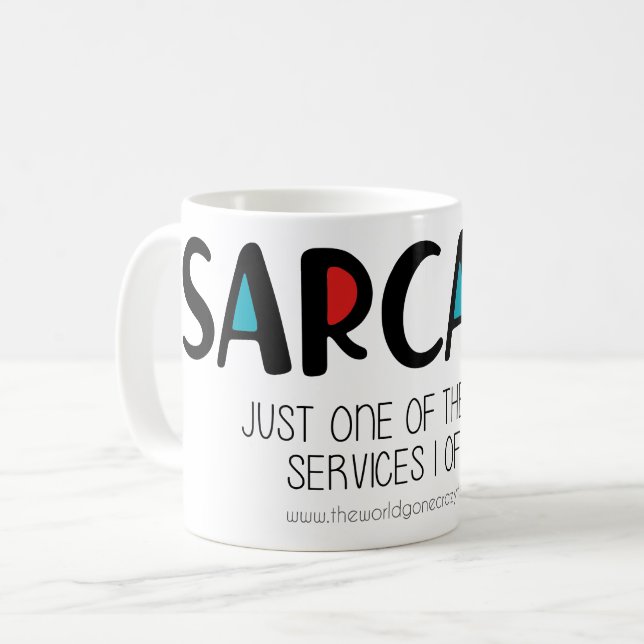 Taza De Café Sarcasm (Anverso izquierdo)