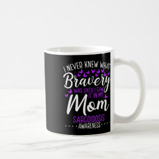 Taza De Café Sarcoidosis Conciencia a mamá Día de la Madre Guer