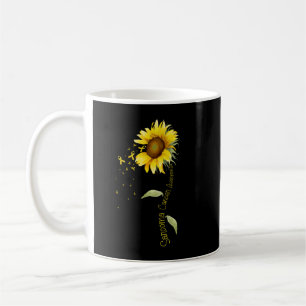 Taza De Café Sarcoma Cáncer Conciencia Girasol