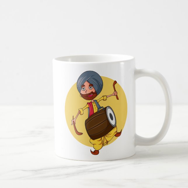 Taza De Café Sardar Ji (Derecha)