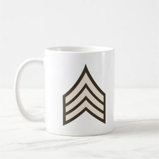 Taza De Café Sargento del ejército