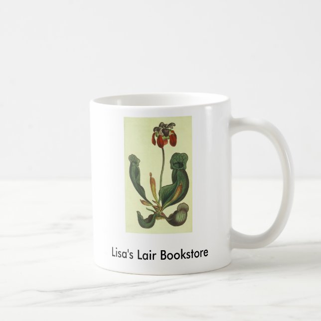 Taza De Café Sarracenia purpurea Librería Promo (Derecha)