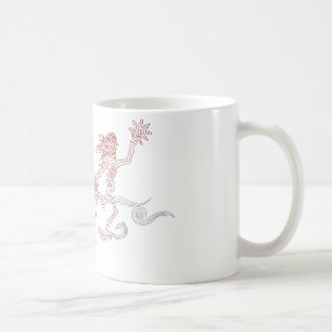 Taza De Café sartén de sol de mono