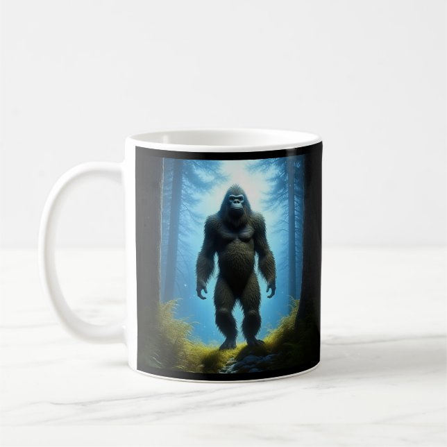 Taza De Café Sasquatch Bigfoot Believers (Izquierda)