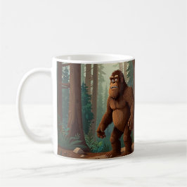 Taza De Café Sasquatch Brown Big Foot Mug