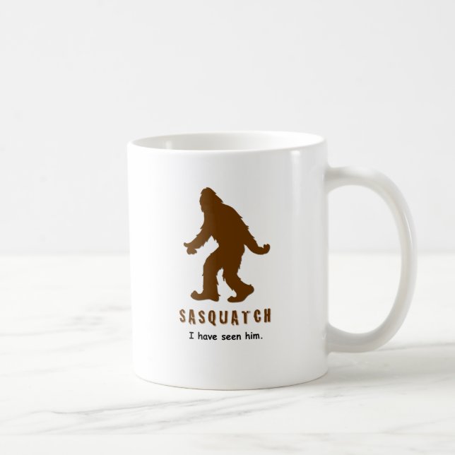 Taza De Café Sasquatch - Lo he visto (Derecha)