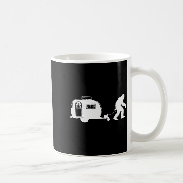 Taza De Café Sasquatch Rv Motorhome Camng Bigfoot Campervan Fun (Derecha)