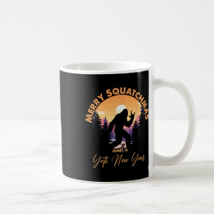 Taza De Café Sasquatch Santa Yeti Feliz Squatchmas Bigfoot Navi