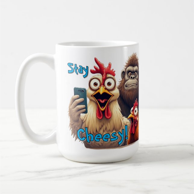Taza De Café  “Sasquatch & The Crew” Coco & BoBo  (Izquierda)