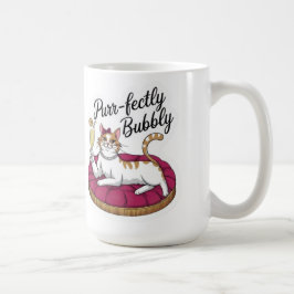 Taza De Café Sassy Cat Cocktail Pegatina