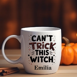 Taza De Café Sassy no puede engañar a este nombre de bruja de H