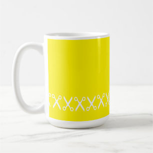 Taza De Café Sastre de peluquería para tijeras de corte elegant